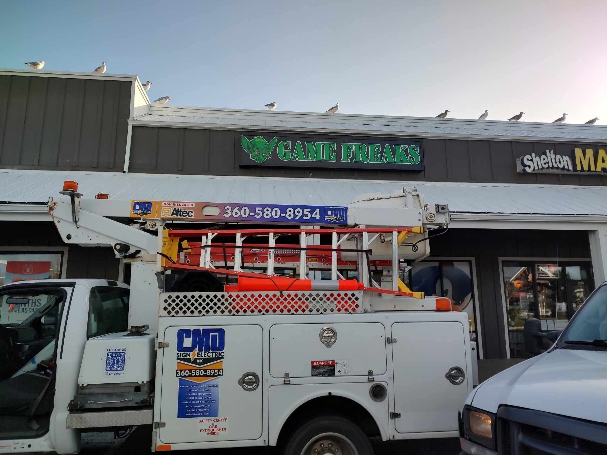 Sign Installation Example